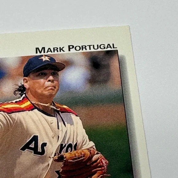 1992 Upper Deck Mark Portugal Astros Baseball Card - Picture 4 of 14